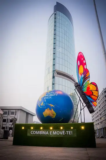 Borboleta Gigante — aluguer para eventos em Portugal