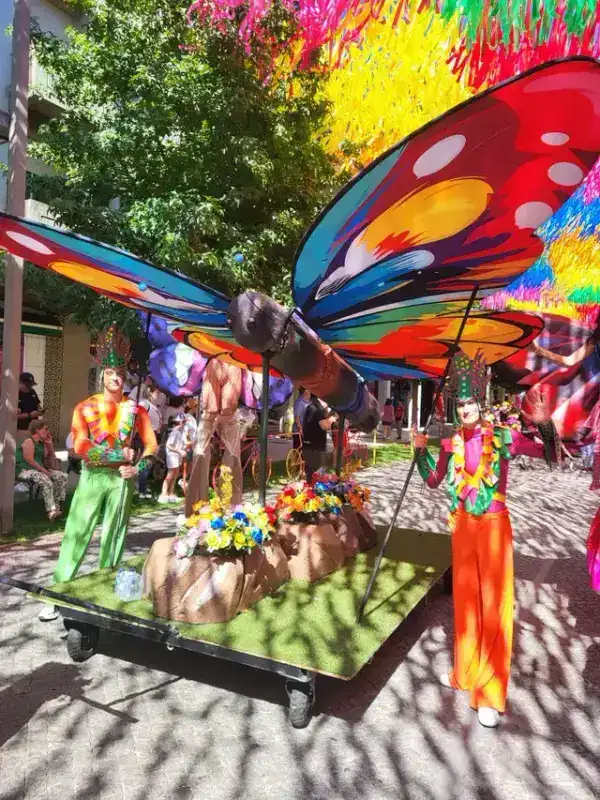 Borboleta Gigante — aluguer para eventos em Portugal (fotografia 3)