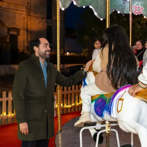 Carrossel Dourado Golden — aluguer para eventos em Portugal (fotografia 4)