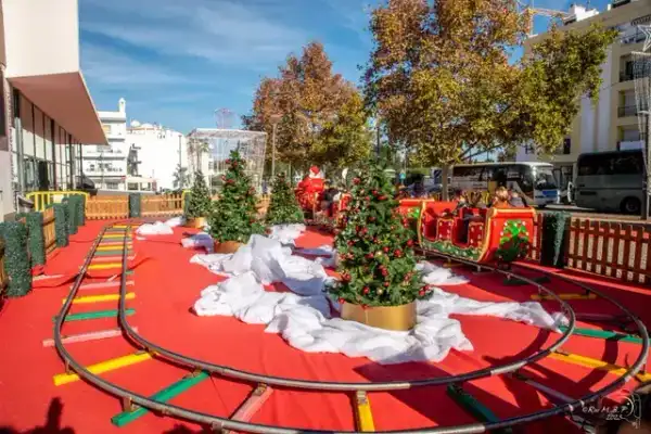 Comboio Pai Natal — aluguer para eventos em Portugal (fotografia 2)