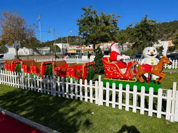 Comboio Pai Natal — aluguer para eventos em Portugal (fotografia 3)