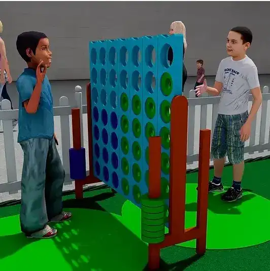 Jogo 4 em Linha Gigante — aluguer para eventos em Portugal (fotografia 2)