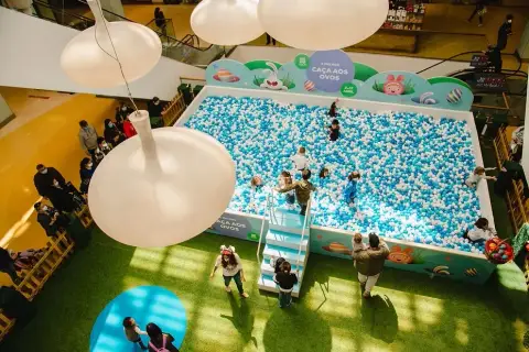 Piscina de Bolas Gigante — aluguer para eventos em Portugal