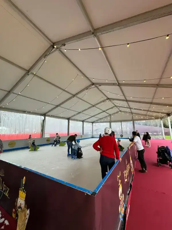 Pista de Gelo 30×16 m — aluguer para eventos em Portugal (fotografia 5)