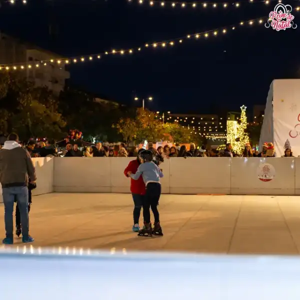 Pista de Gelo Sintética 20×10 m — aluguer para eventos em Portugal (fotografia 3)